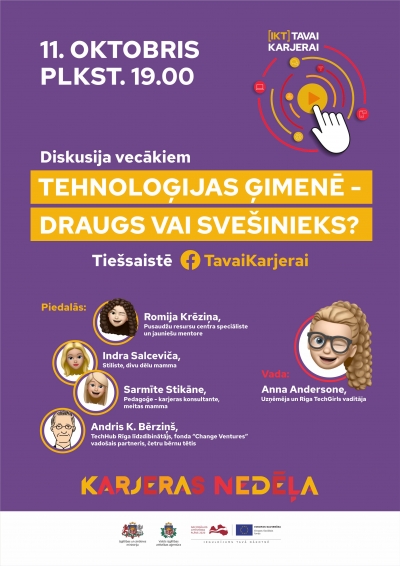 diskusija vecakiem tehnologijas draugs vai svesinieks